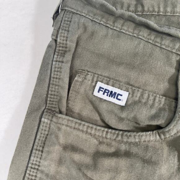 Tyndale FRMC Utility Pant Men 34W 31L Army Green Flame Resistant Electric Safety - Picture 5 of 16